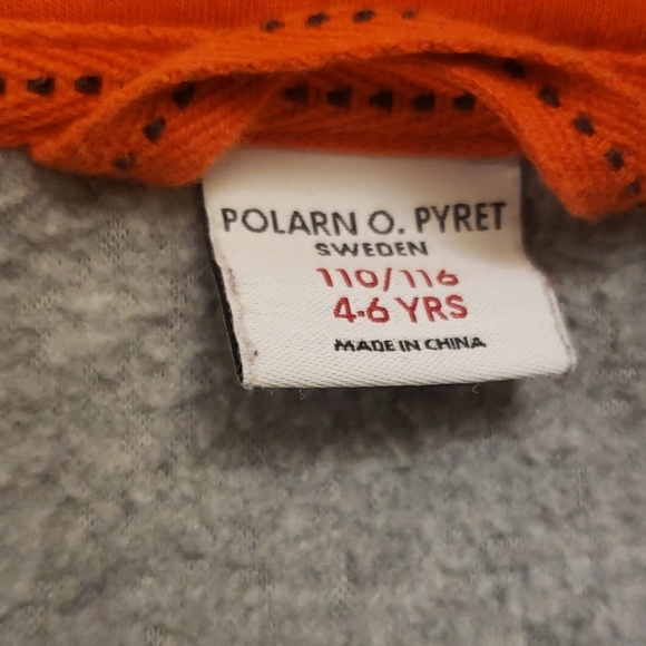 โก4/$25 BOYS Polarn O. Pyret Zip Up Sweater - Picture 4 of 6